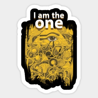 i am the one Sticker